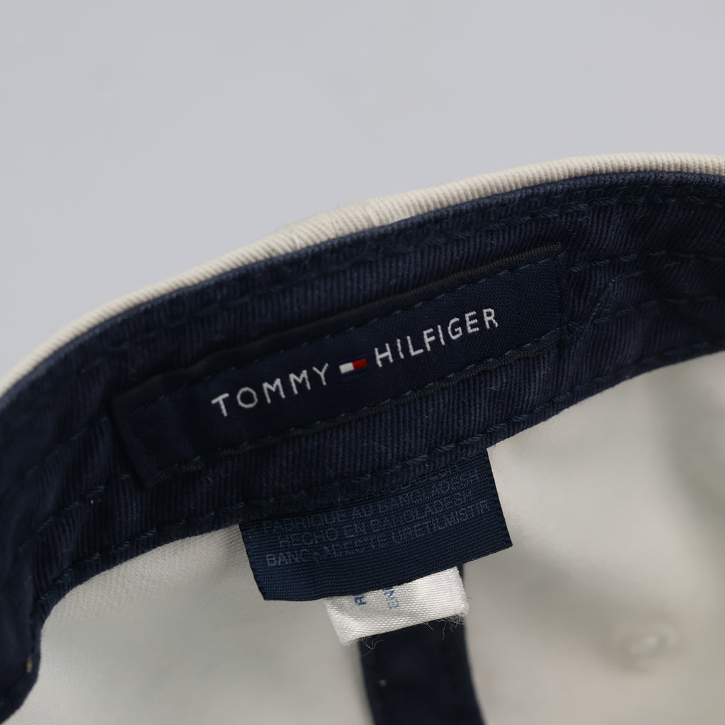 Tommy Hilfiger Heritage Cotton Cap - Cream/Off-White Thrifted Dad Hat - Size 56-58cm