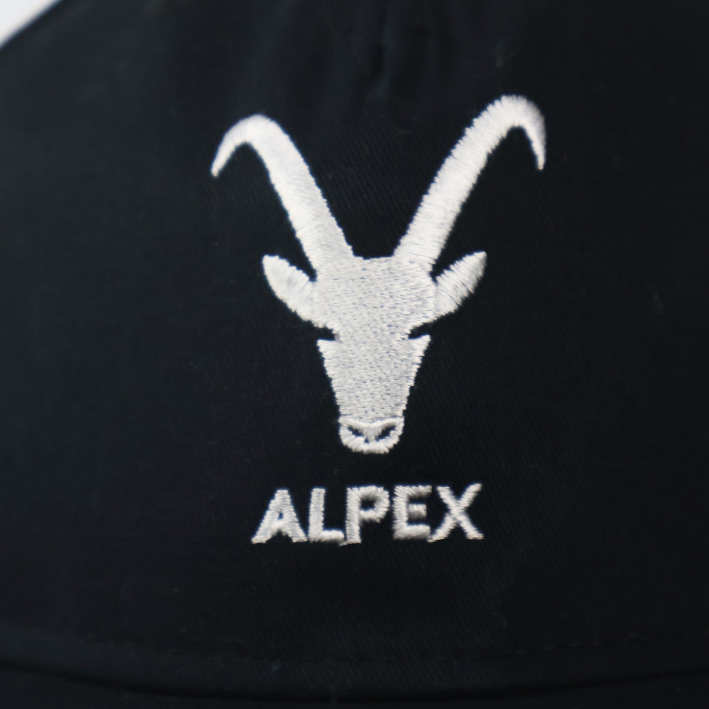 ALPEX Ibex Logo Snapback Cap - Black