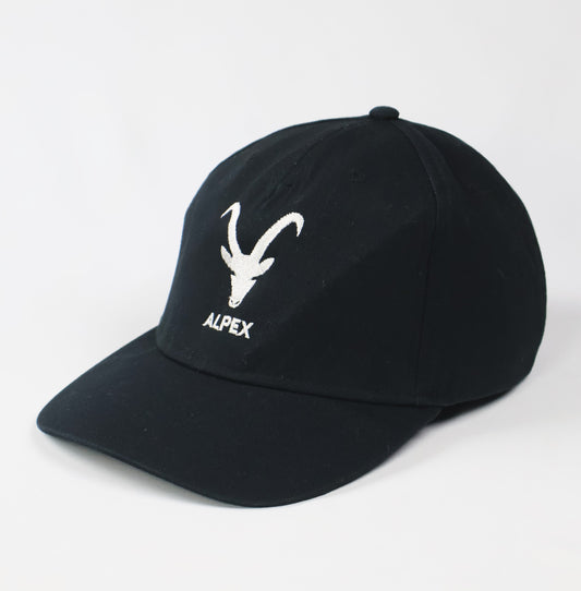 ALPEX Ibex Logo Snapback Cap - Black