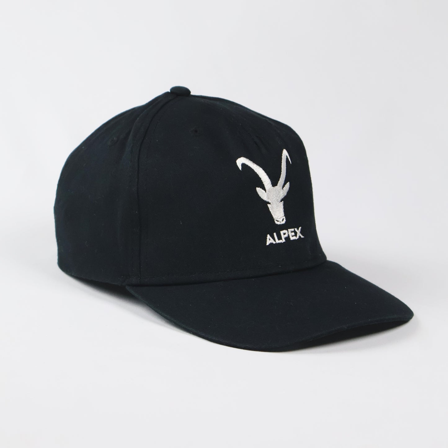 ALPEX Ibex Logo Snapback Cap - Black