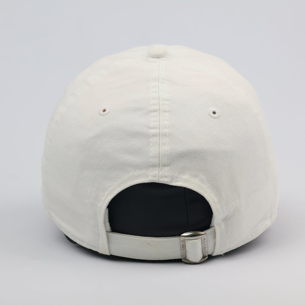 New Era 9FORTY Cream Basketball Hoop Embroidered Baseball Thrifted Cap