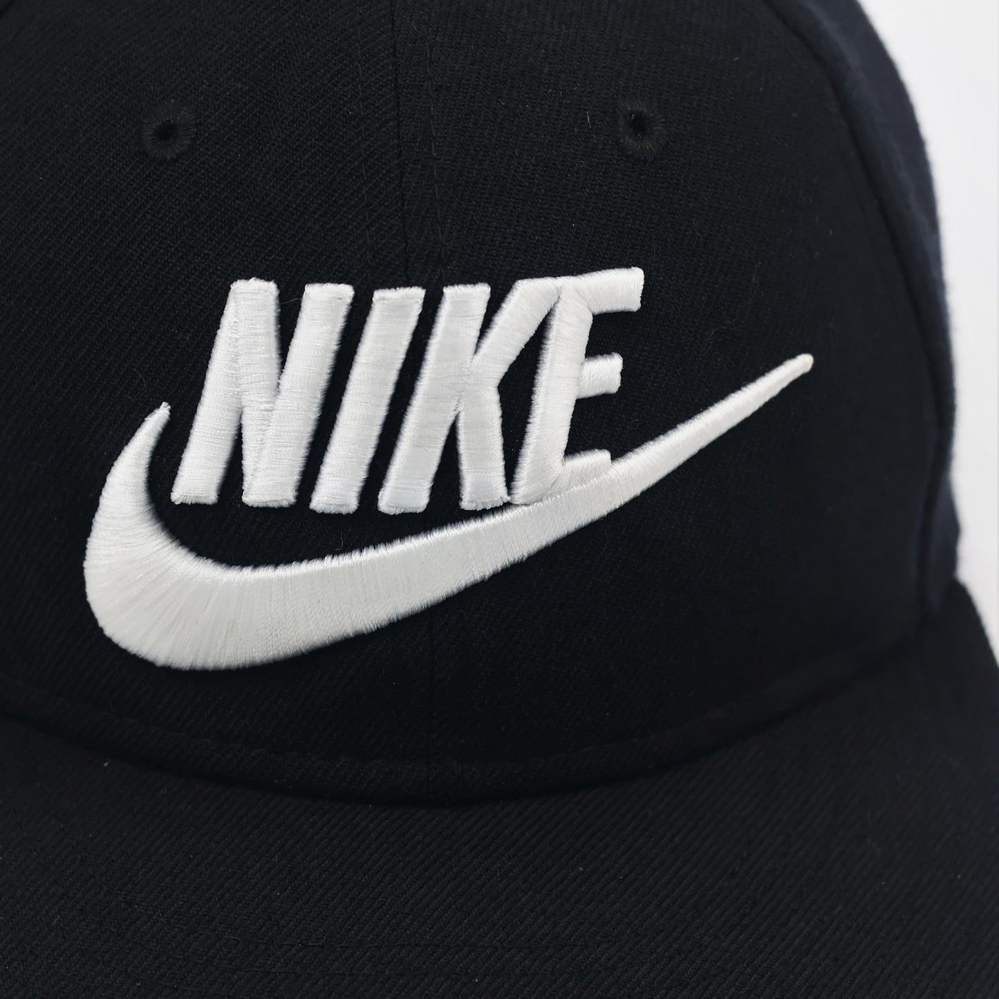 Nike Sportswear Snapback Thrifted Cap- Classic Black & White