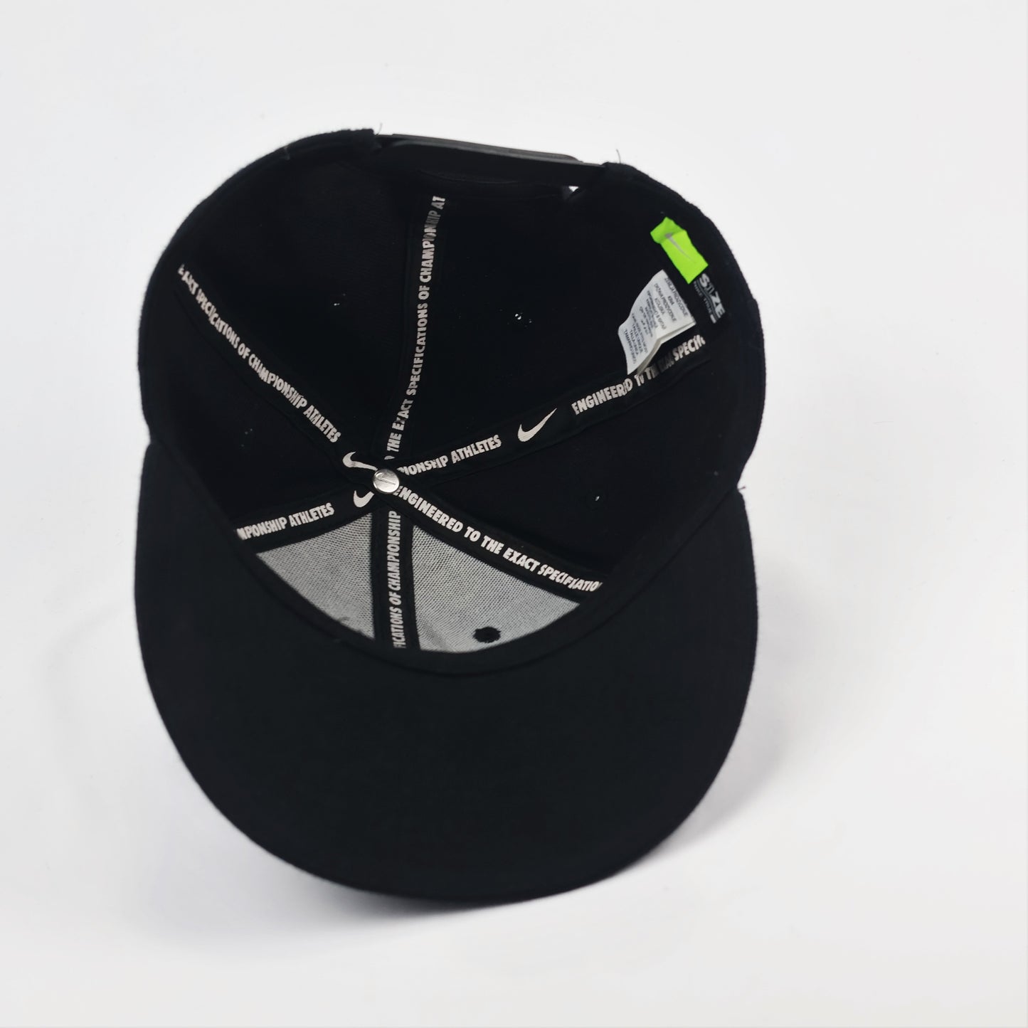 Nike Sportswear Snapback Thrifted Cap- Classic Black & White