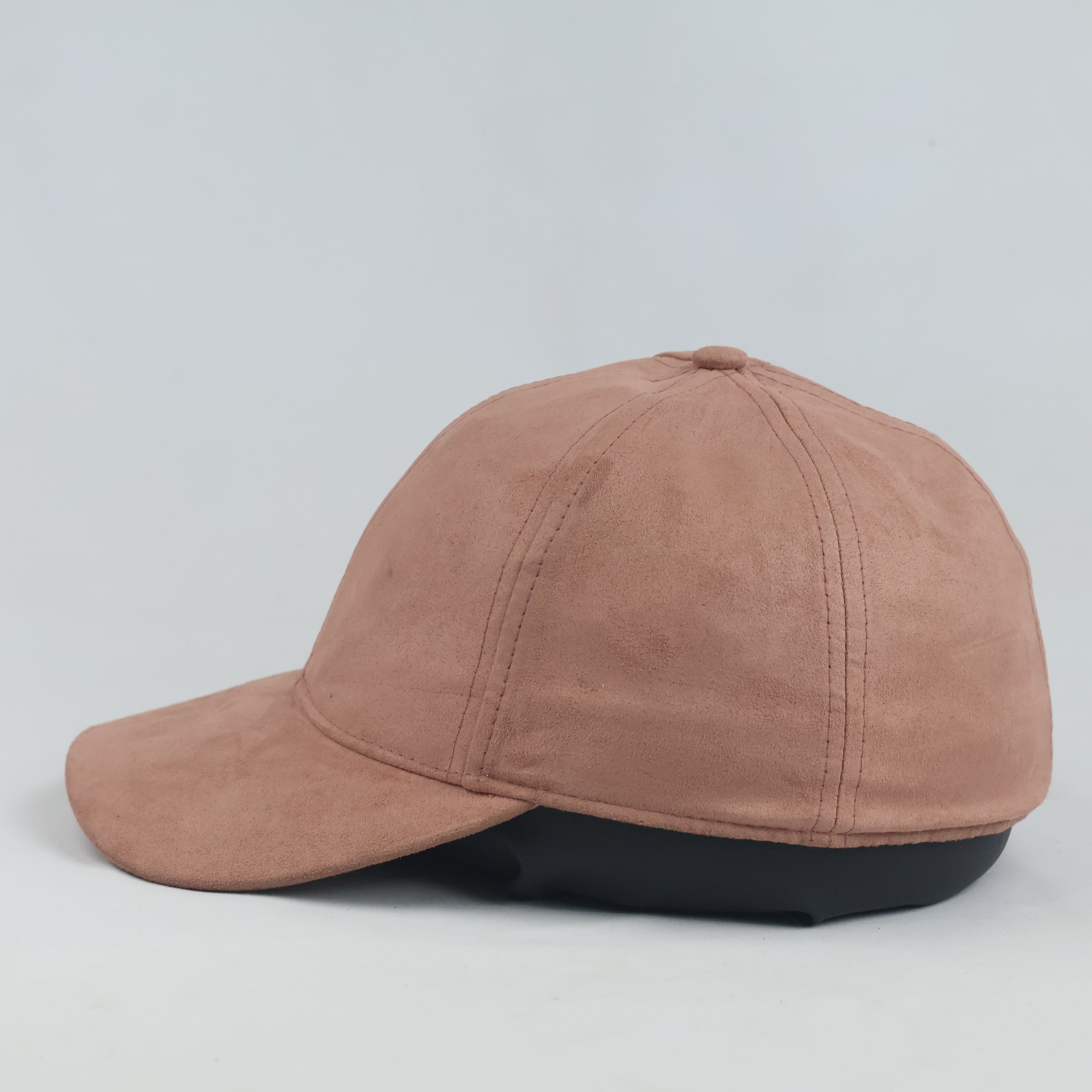 Thrifted H&M Dusty Rose Suede-Feel Minimalist Cap (56 cm)
