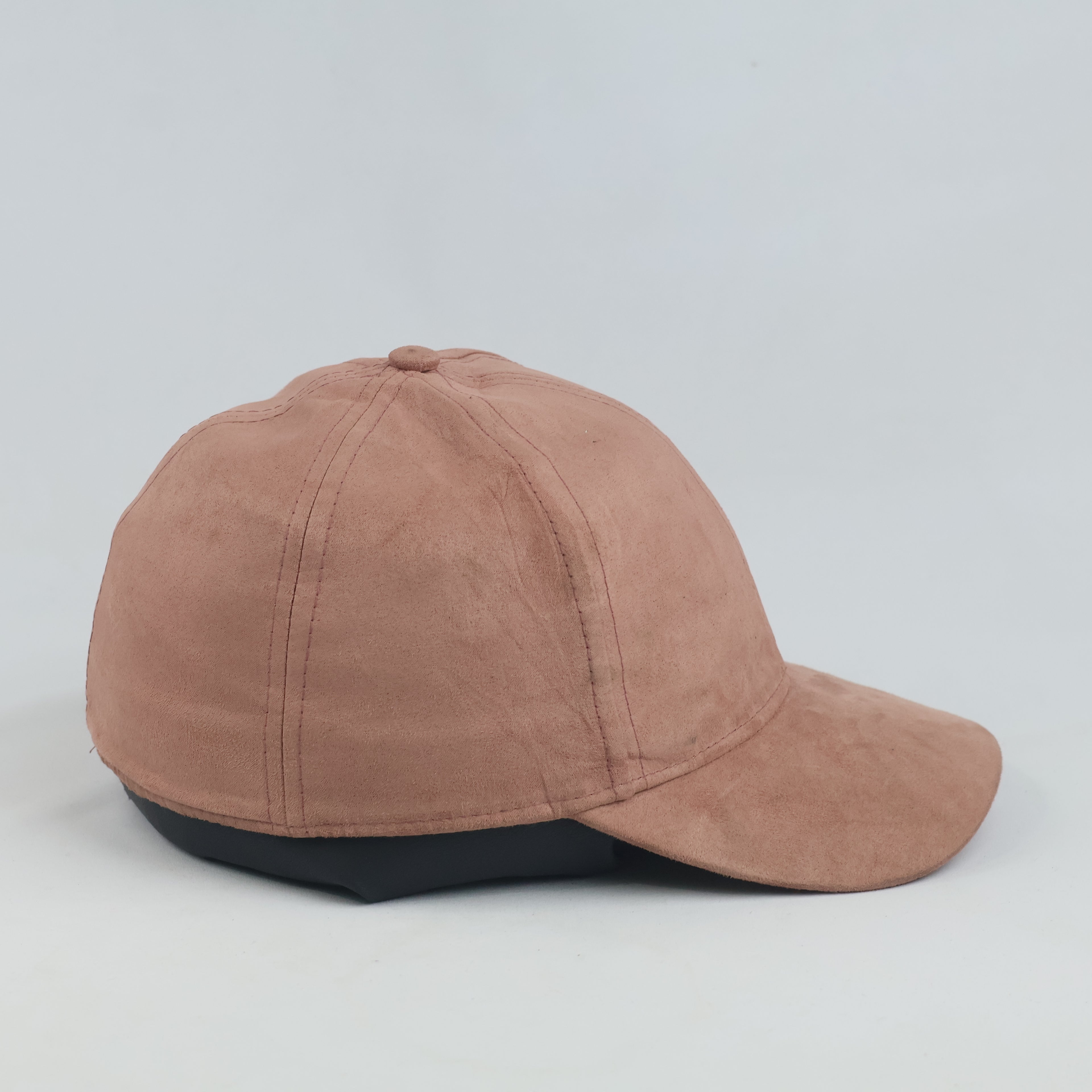 Thrifted H&M Dusty Rose Suede-Feel Minimalist Cap (56 cm)