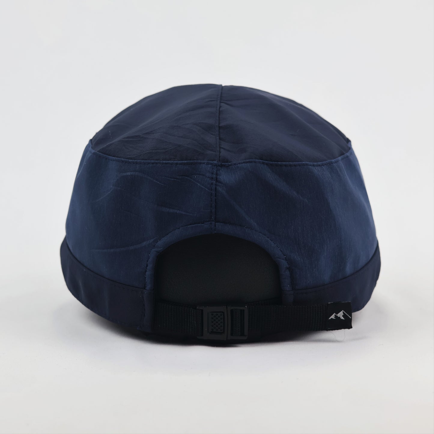 South Kamp Navy Blue Military Style Cadet Thrifted Cap - Korea Vintage