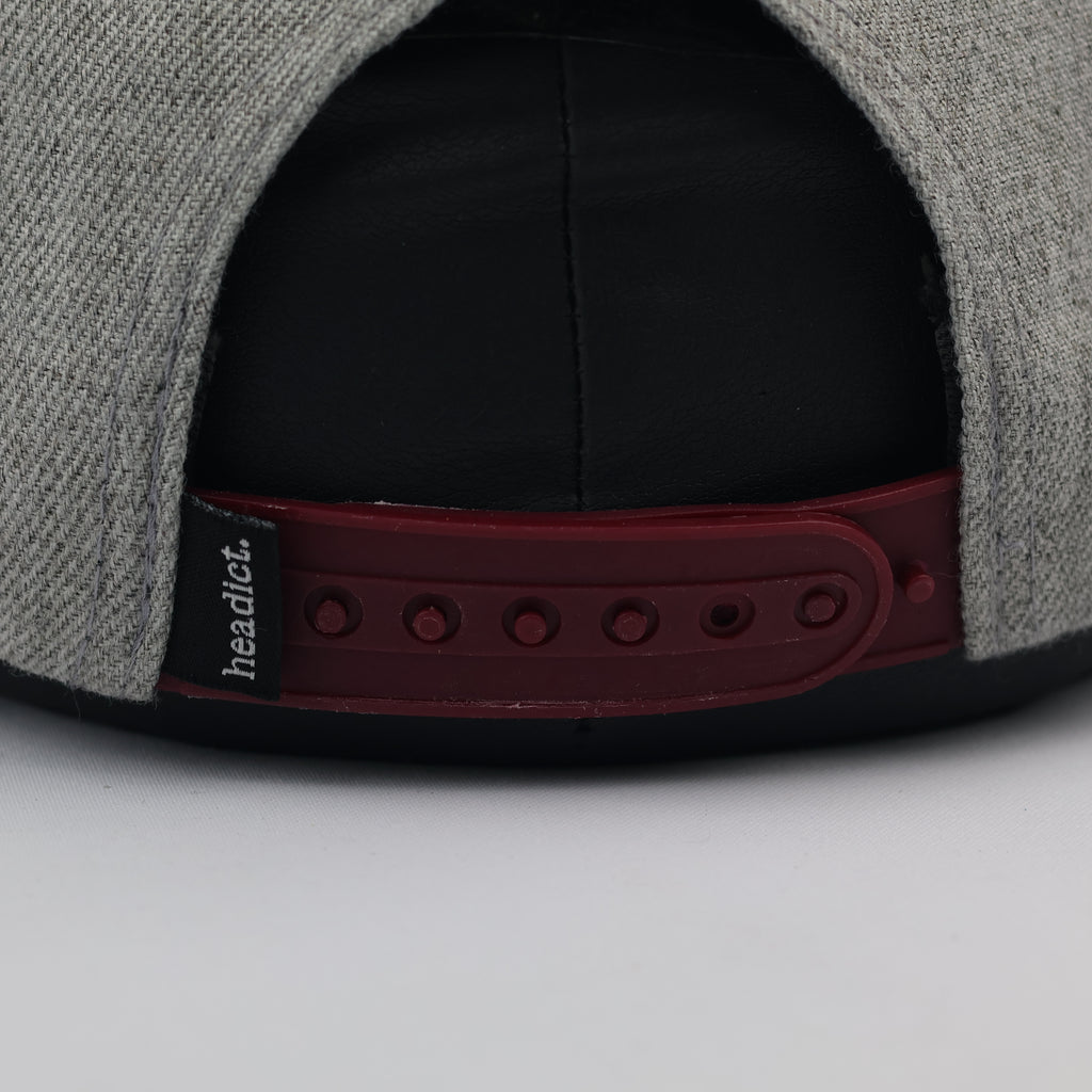 Thrifted Headict Wool Blend Two-Tone Thrifted Snapback | 56-58cm