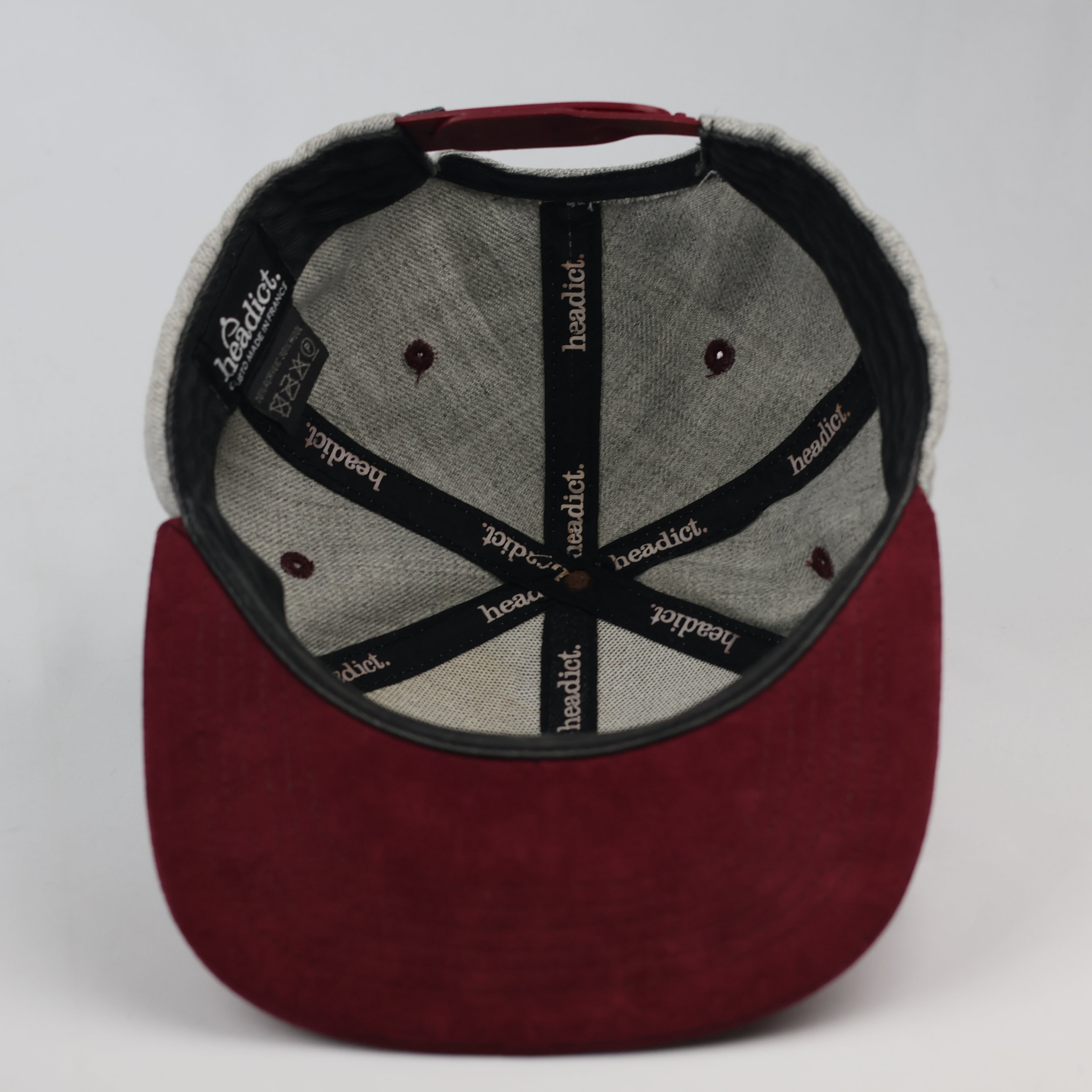 Thrifted Headict Wool Blend Two-Tone Thrifted Snapback | 56-58cm