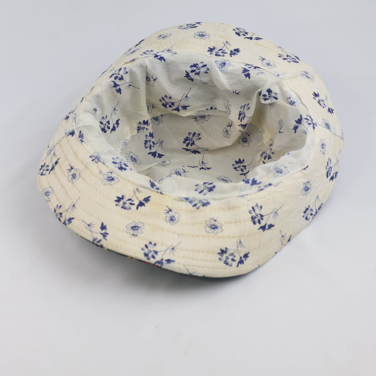 Multicolor Woven Tribal Graphic Reversible Bucket Hat