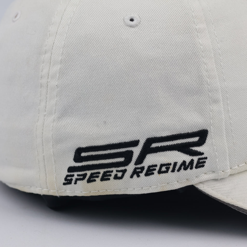 Callaway Speed Regime (SR) Golf Thrifted Cap - Cream White Adjustable Hat - Size 56-59cm