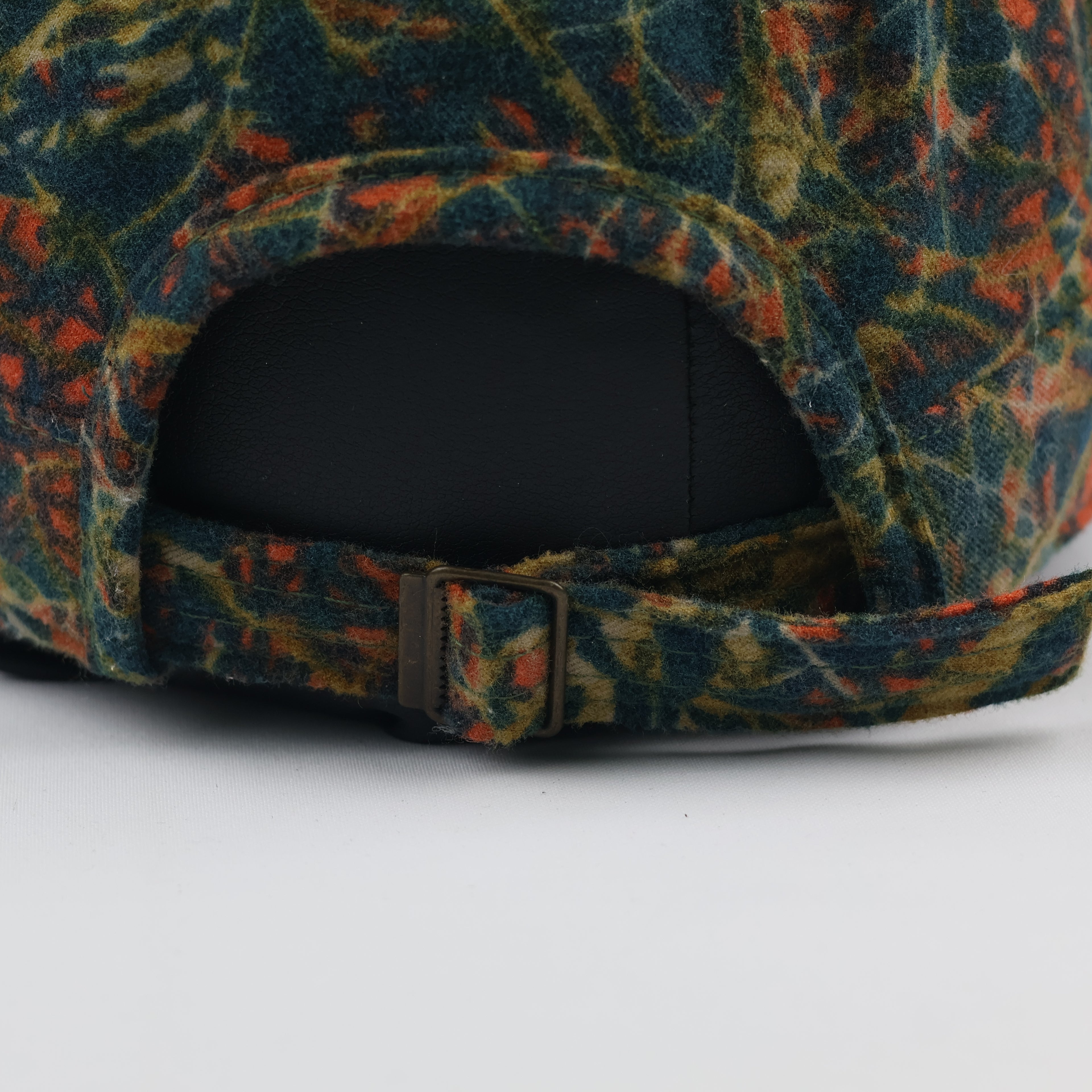 Thrifted AFNY Military Style Cap - Abstract Forest Design - Made in Korea
