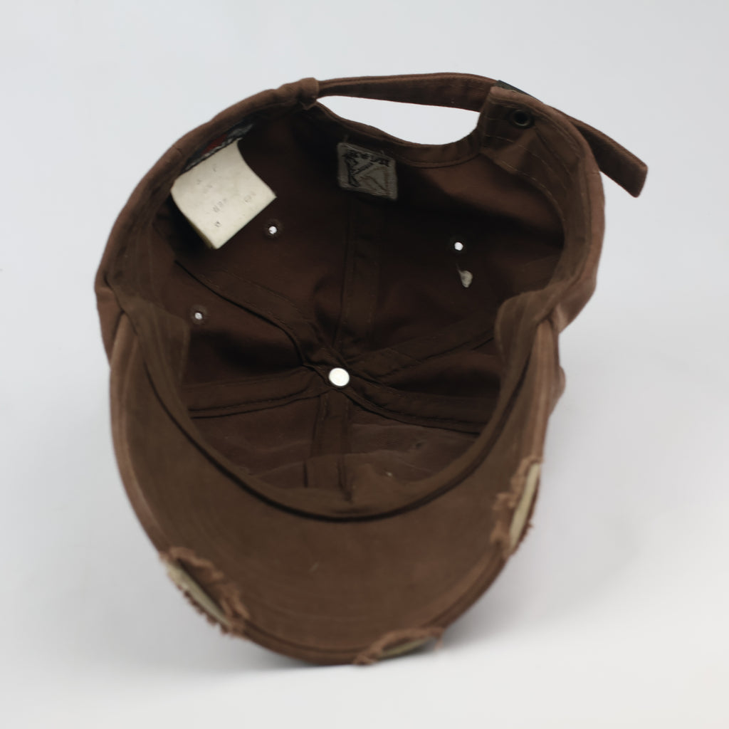Thrifted Karl Kani Embroidered Streetwear Cap | Brown | 54-56cm