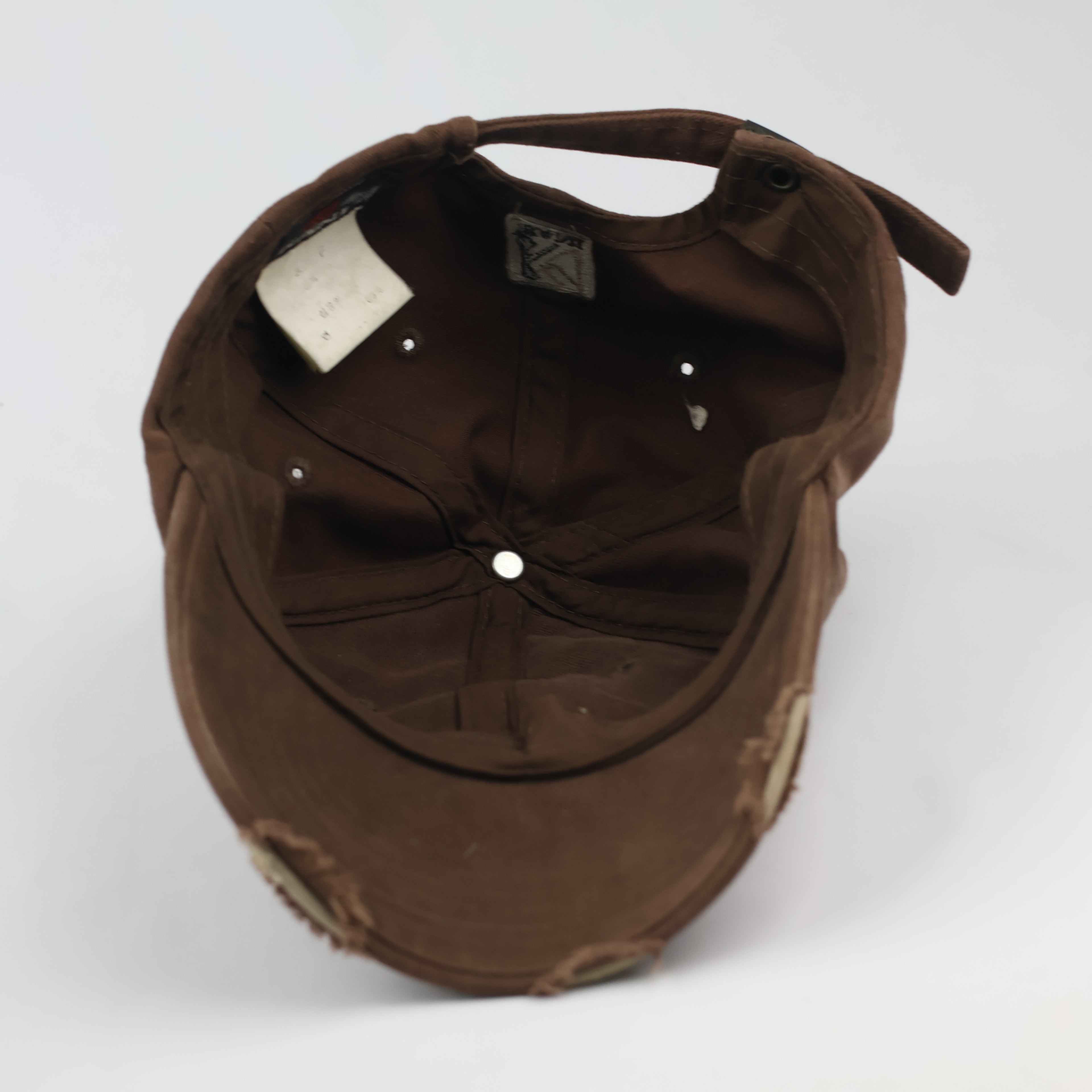 Thrifted Karl Kani Embroidered Streetwear Cap | Brown | 54-56cm