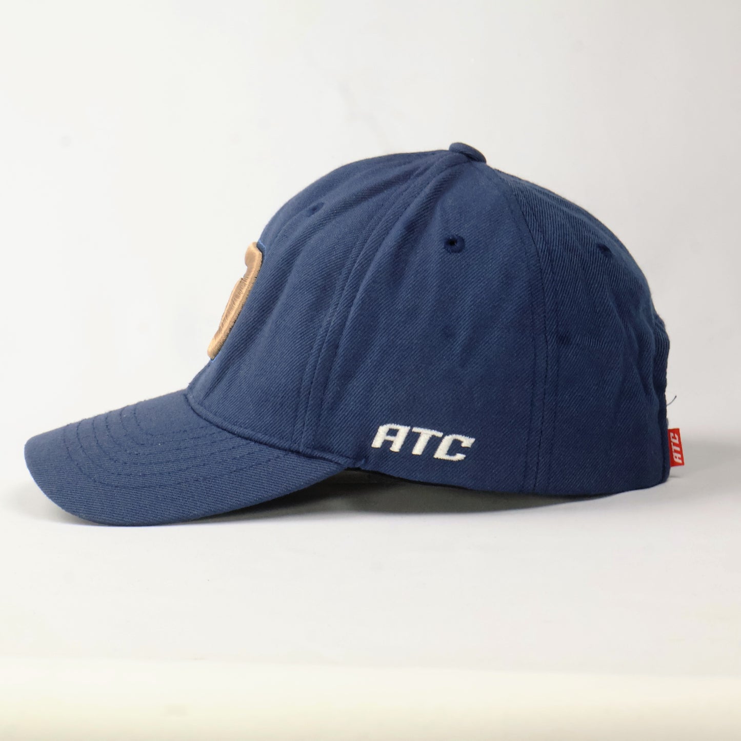 ATC Korean Brand 'D' Logo Cap - Navy Blue