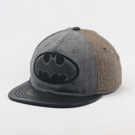 DC Comics Batman Herringbone & Tweed Snapback Thrifted Hat