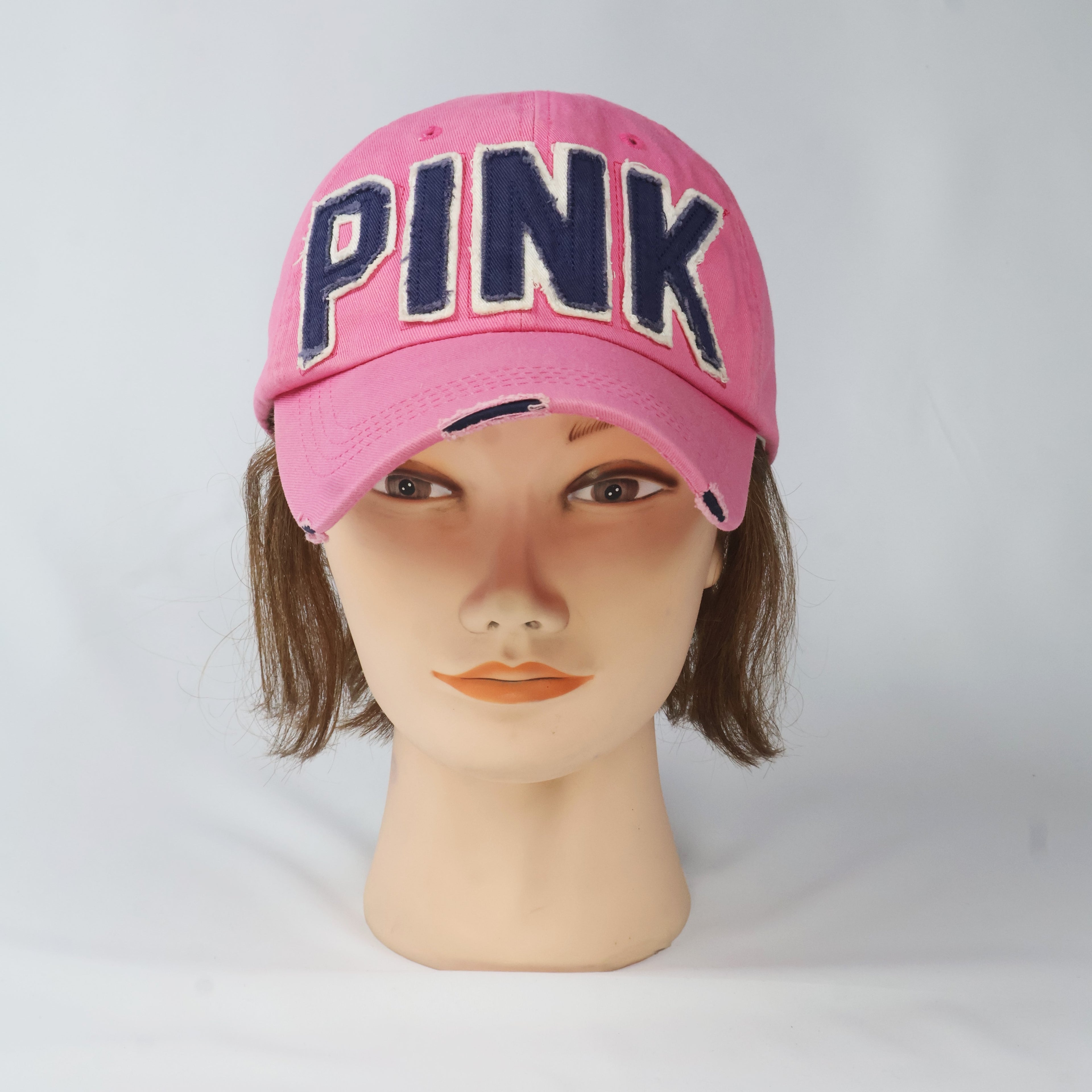 Female Nylon "PINK" Baseball Cap
