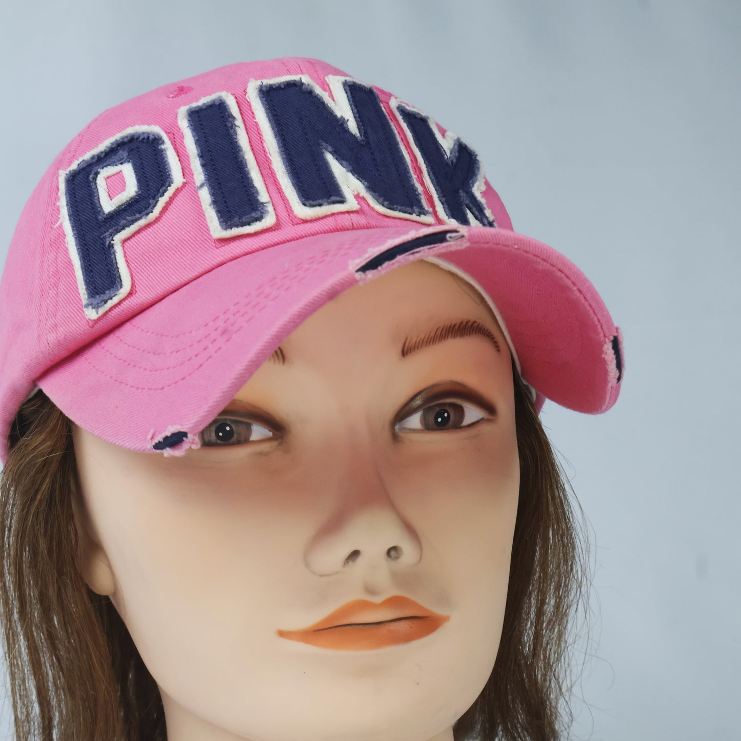 Female Nylon "PINK" Baseball Cap