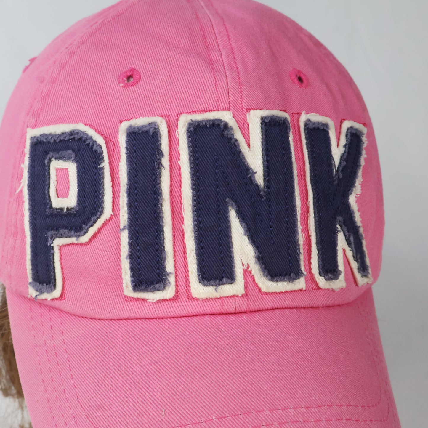 Female Nylon "PINK" Baseball Cap