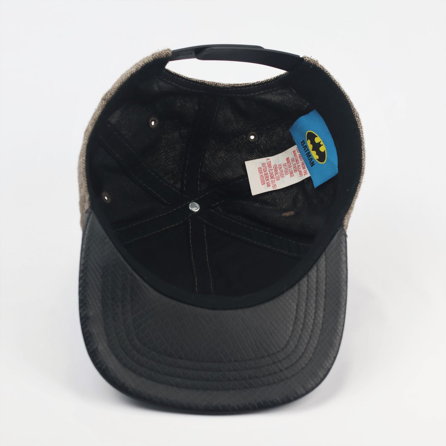 DC Comics Batman Herringbone & Tweed Snapback Thrifted Hat