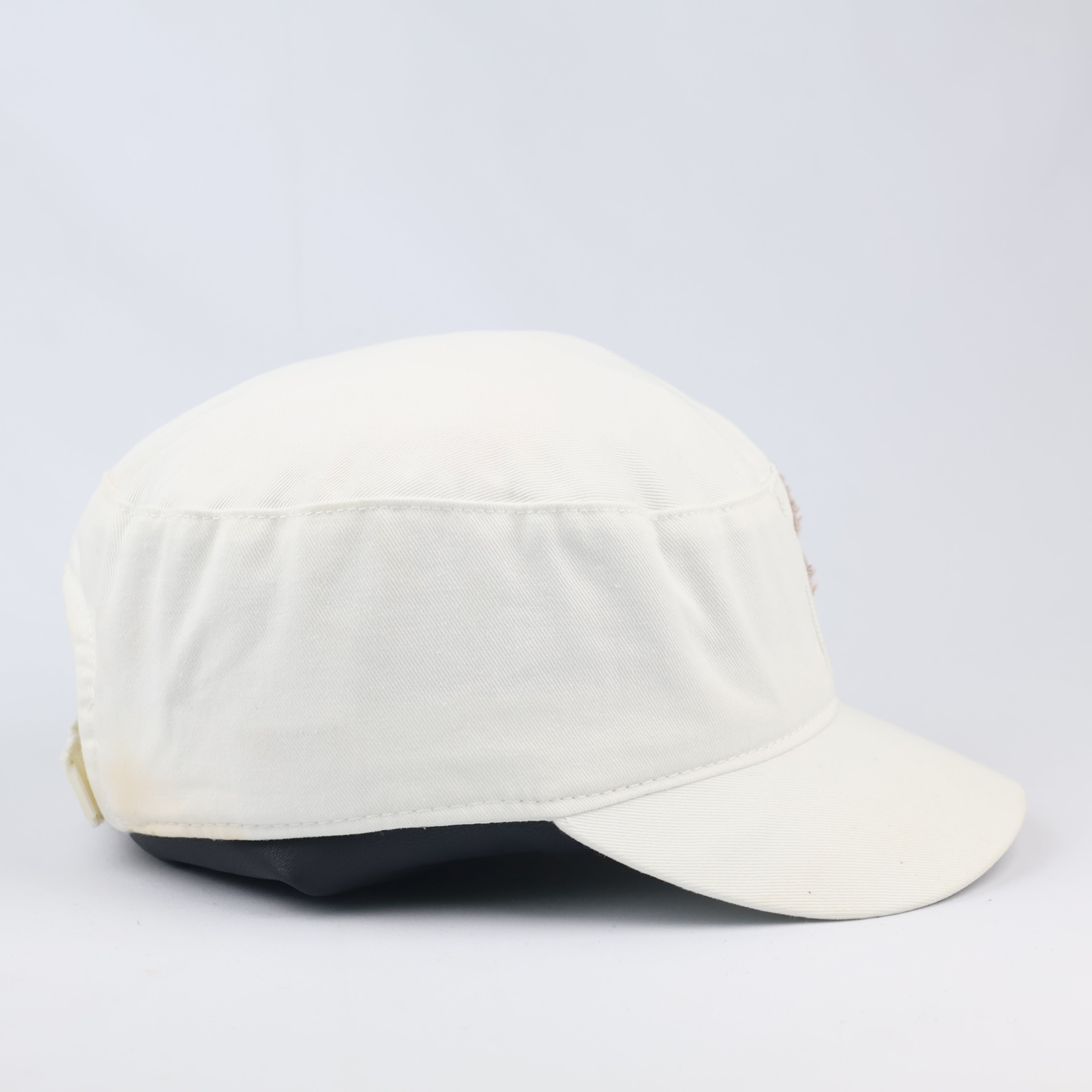 Vintage Puma x Cobra Golf Adjustable Hat - Off-White Cadet Cap - Size 56-58cm