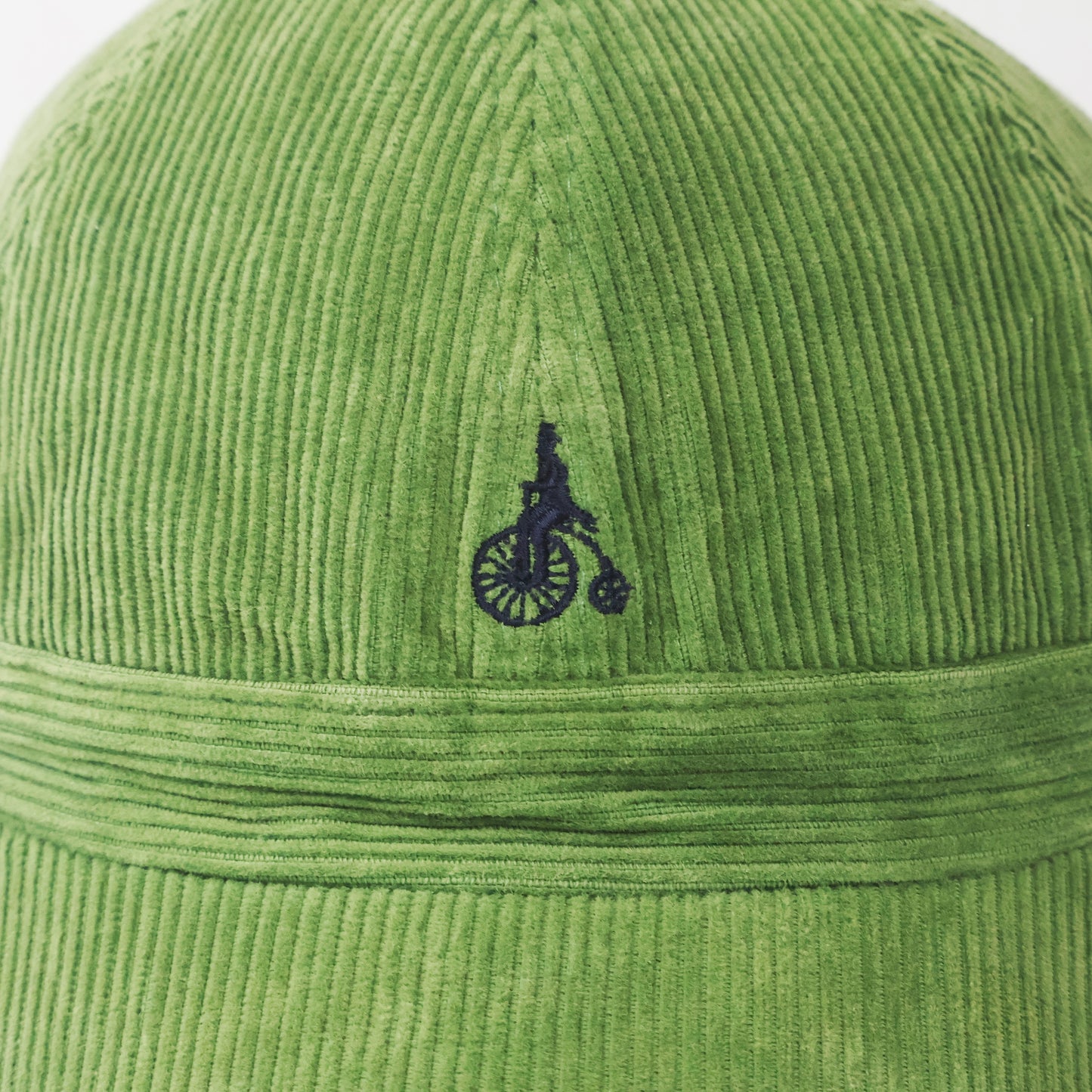 Bean Pole Green Corduroy Baseball Cap