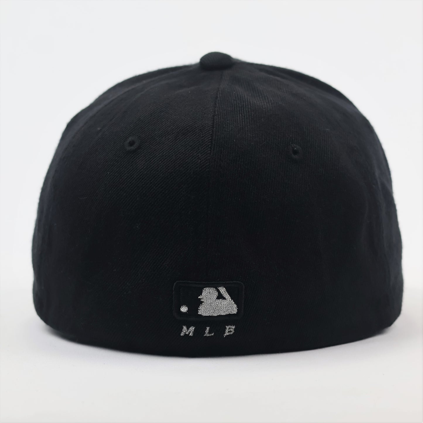 Retro Detroit Tigers "D" Logo MLB Thrifted Hat - Black on Black Structured