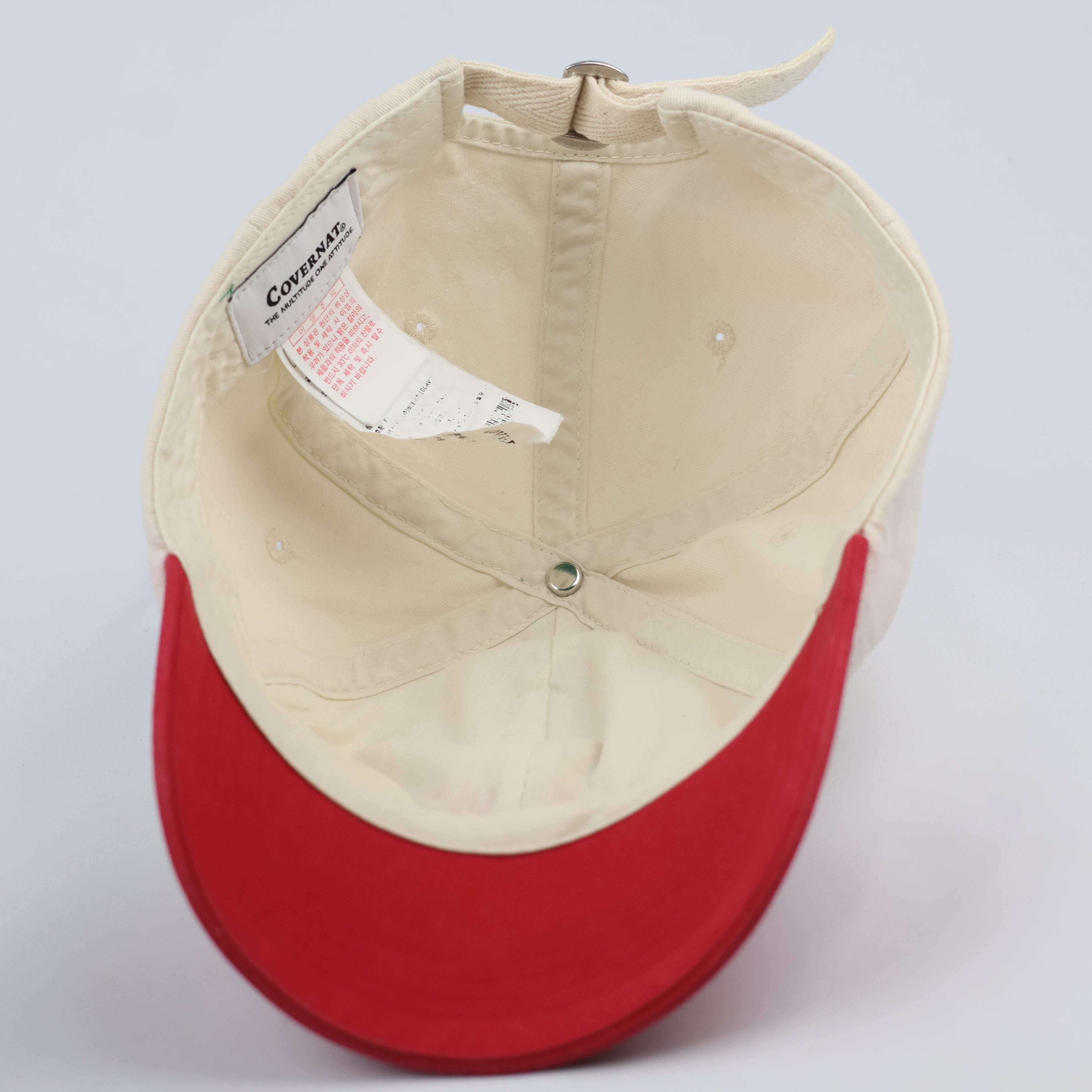 Covernat Korean Streetwear Adjustable Cap - Size 56-58 cm
