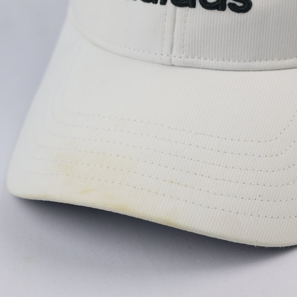 Adidas Performance Relaxed Fit Thrifted Cap - White with Black Logo