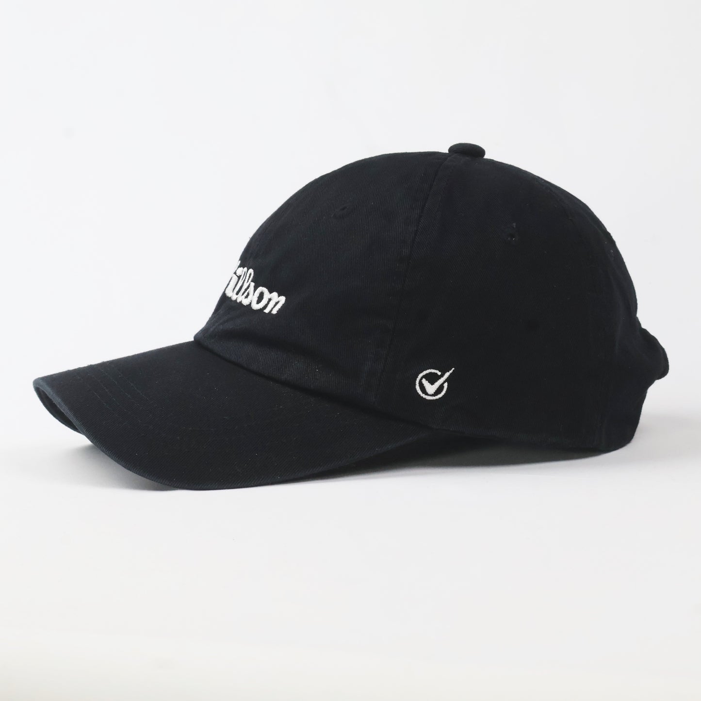 Black "Willson" Script Logo Cap