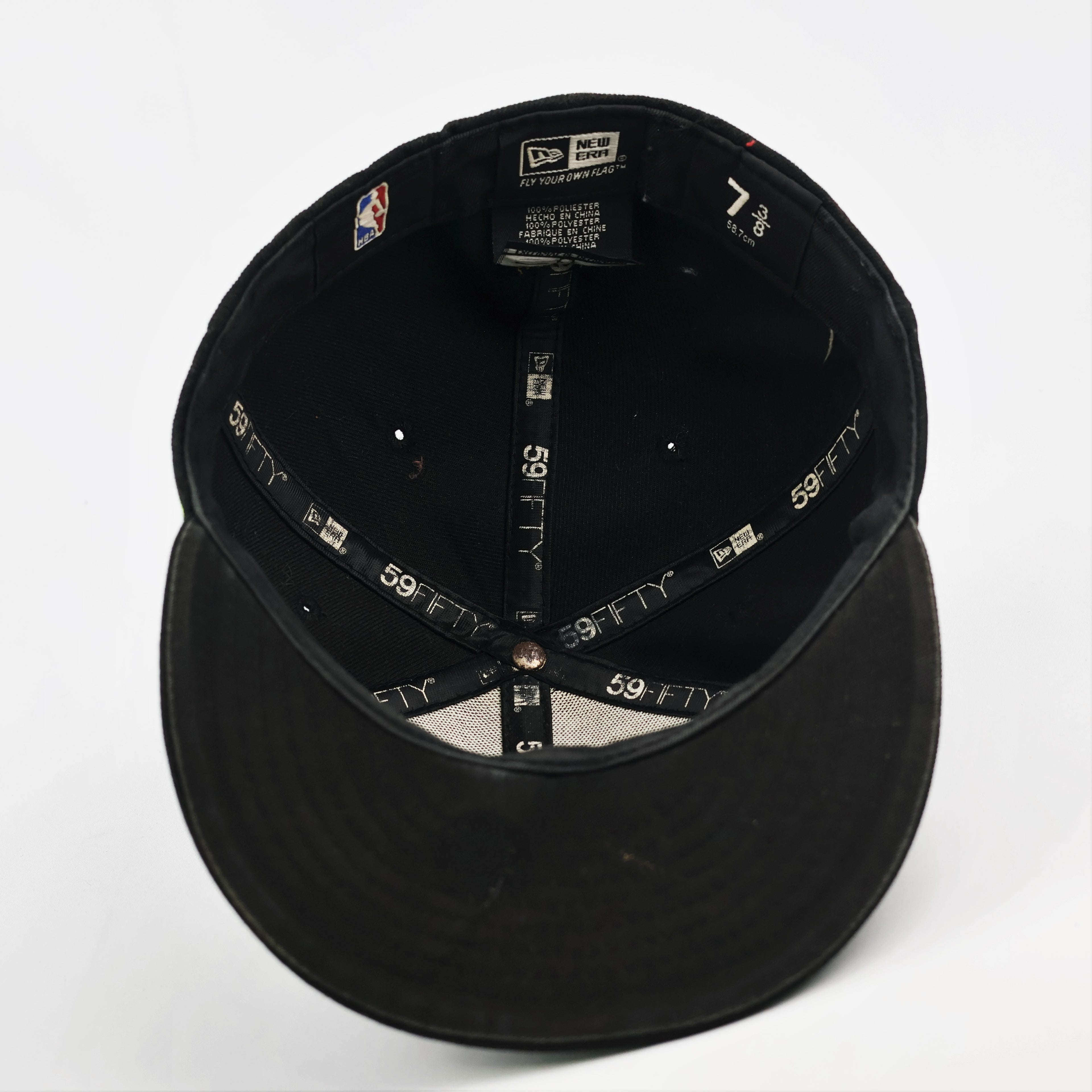 Chicago Bulls New Era Windy City Skyline Fitted Cap - Neon Lime Green - Size 7 3/8