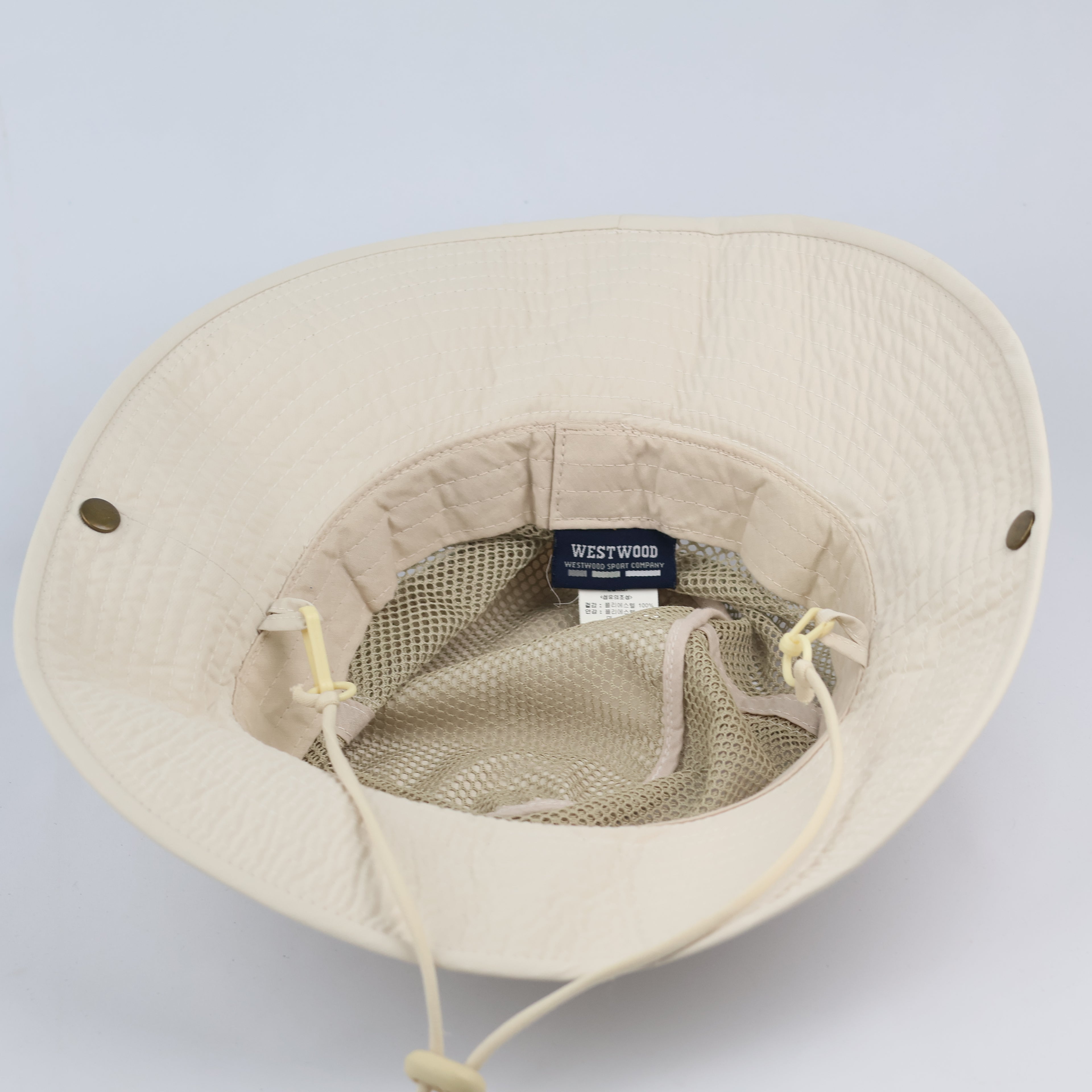 Westwood Sport Company Beige Mesh Safari Sun Hat | 57 cm