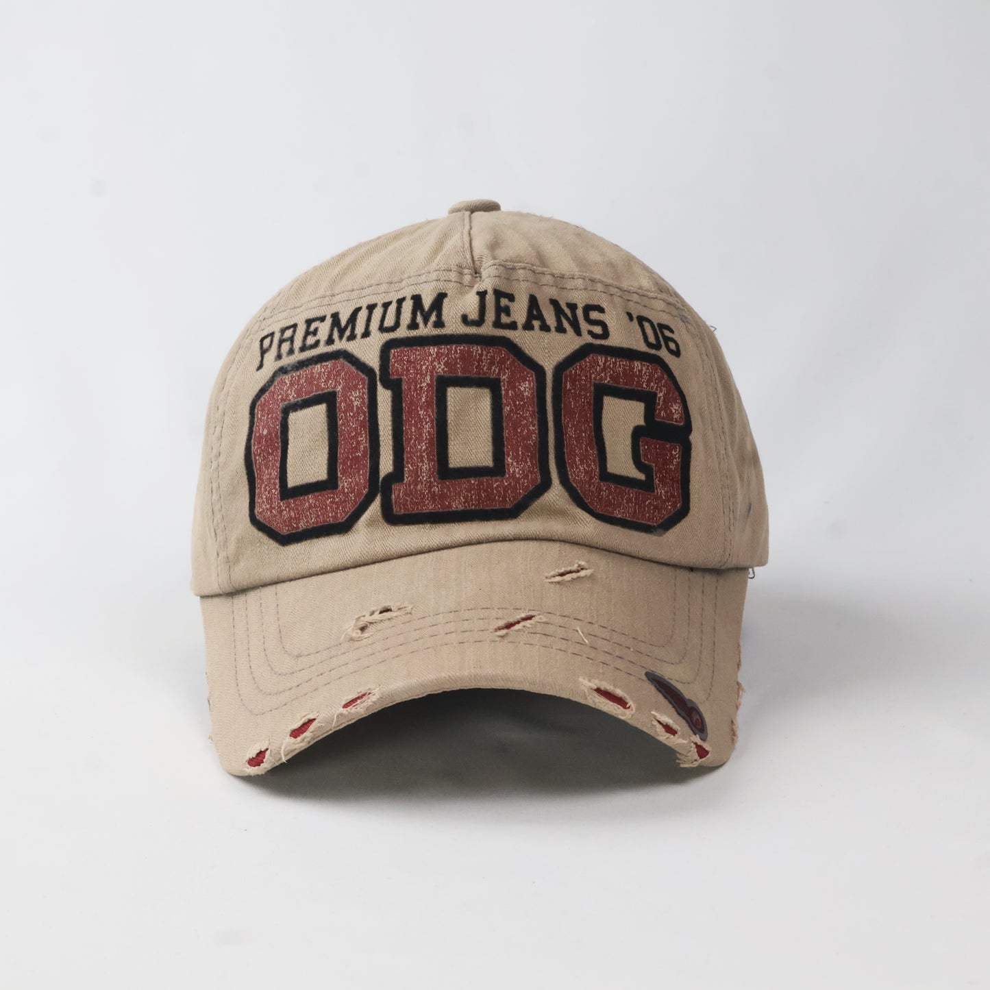 Vintage Y2K O.D.G. Heavily Distressed Cap