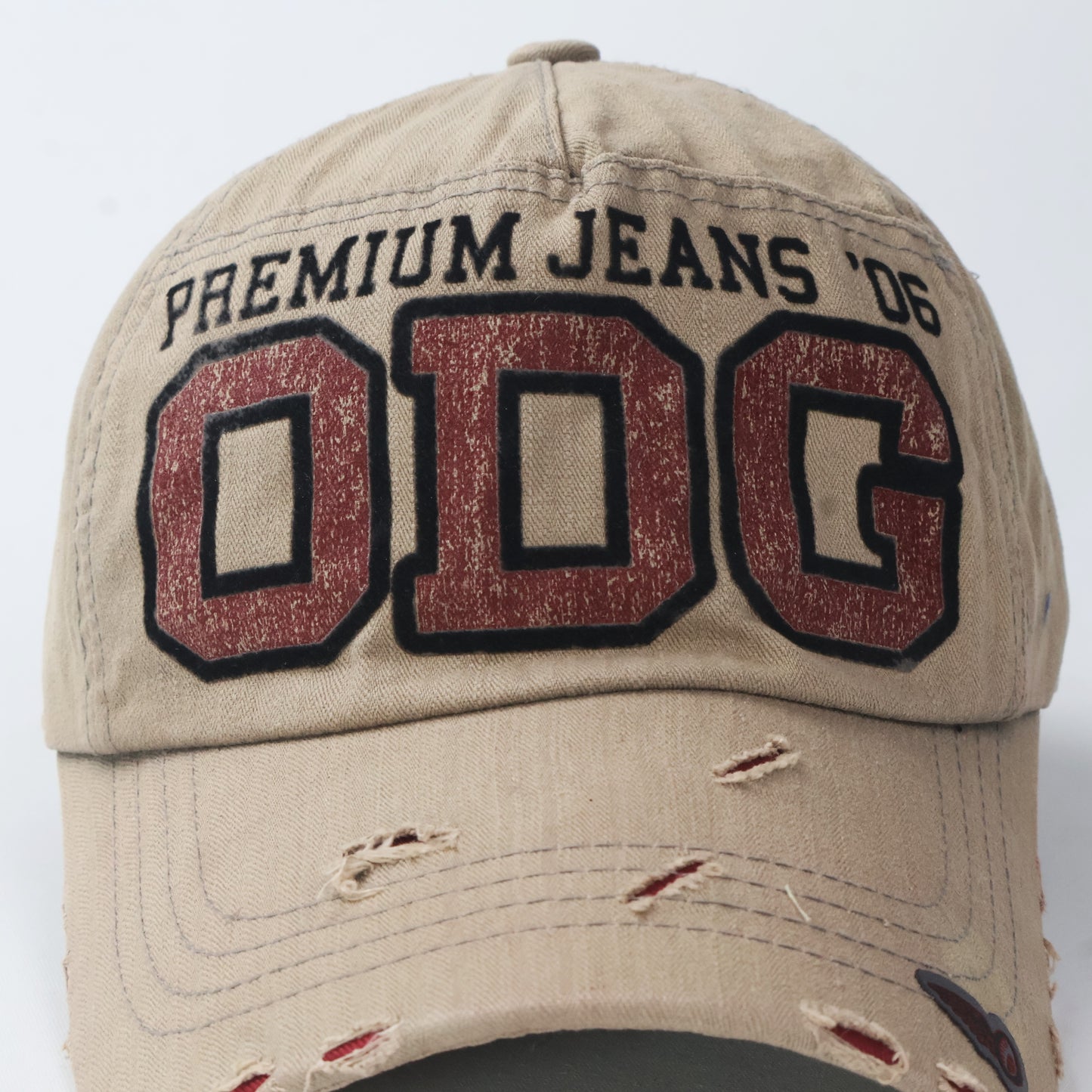 Vintage Y2K O.D.G. Heavily Distressed Cap
