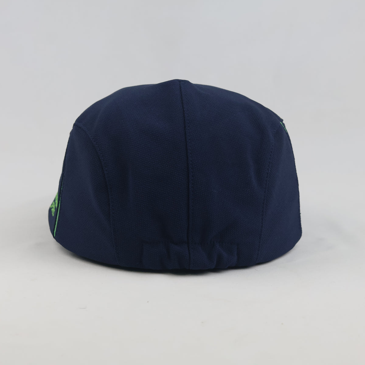 Thrifted Renoma Sports Navy Embroidered Athletic Flat Cap | 10035