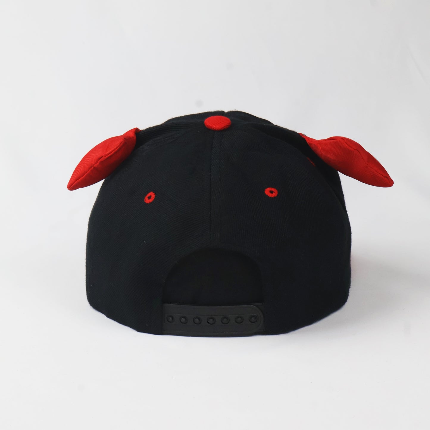 Unisex Devil Horns & Skull Snapback Cap