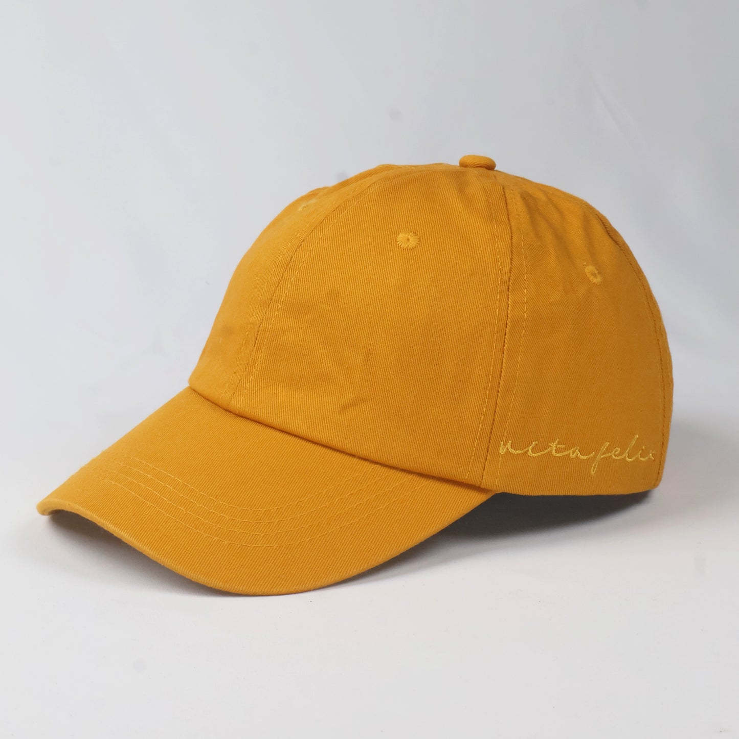 Solid Mustard Yellow Baseball Cap