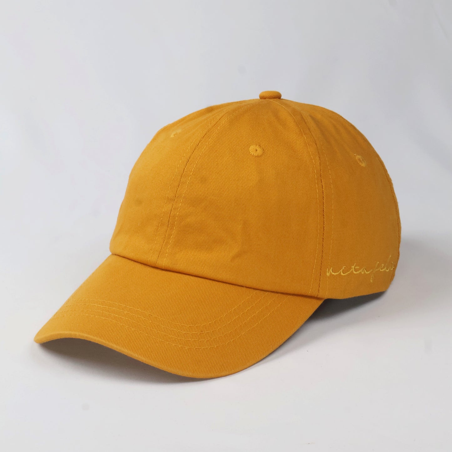 Solid Mustard Yellow Baseball Cap