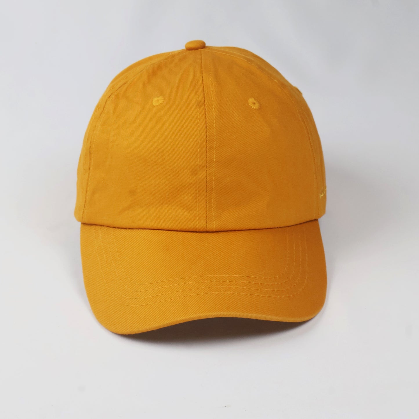 Solid Mustard Yellow Baseball Cap