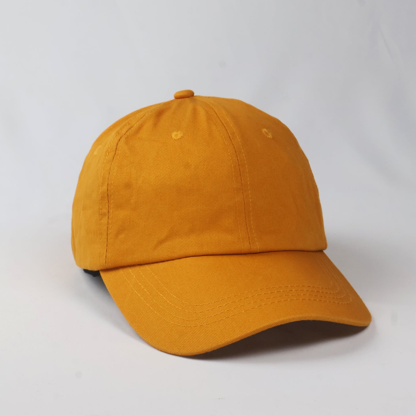 Solid Mustard Yellow Baseball Cap