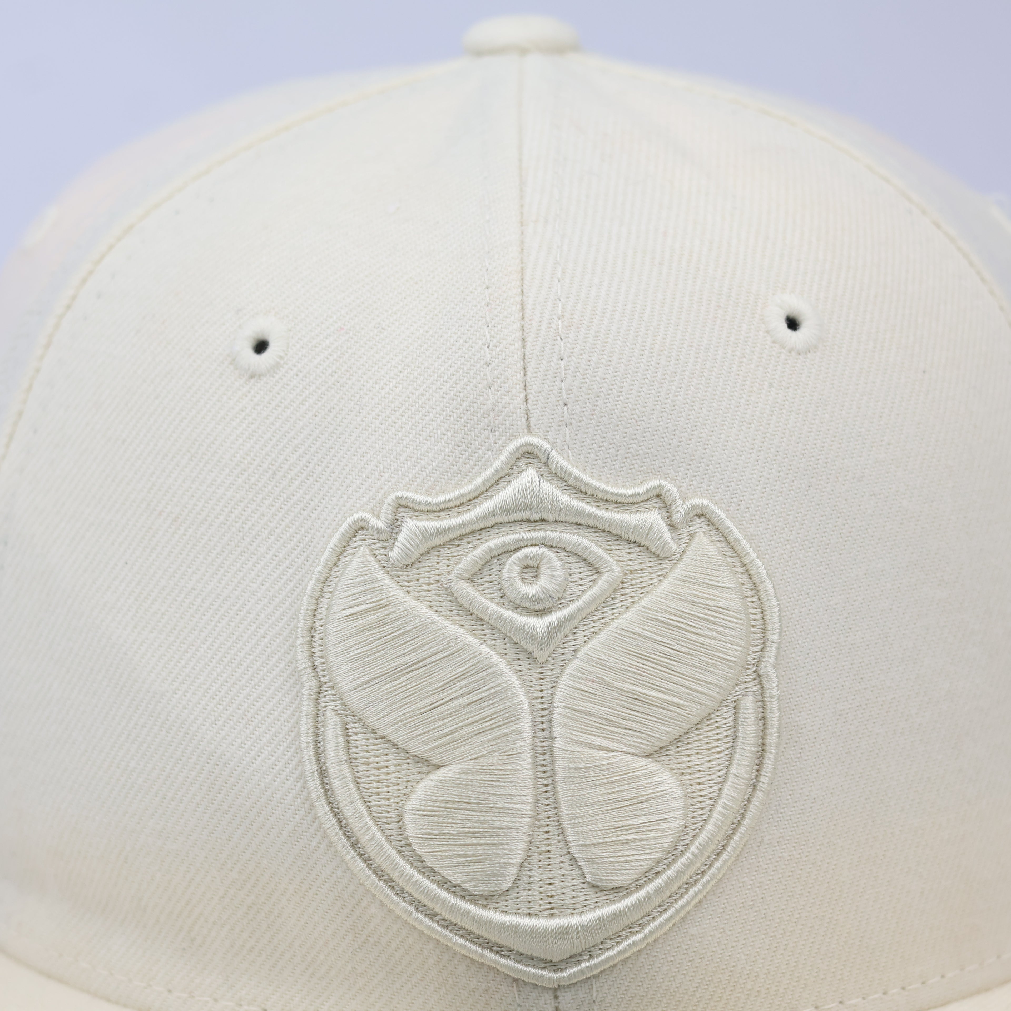 Thrifted Tomorrowland Butterfly Logo Festival Hat | 56-58cm | Beige
