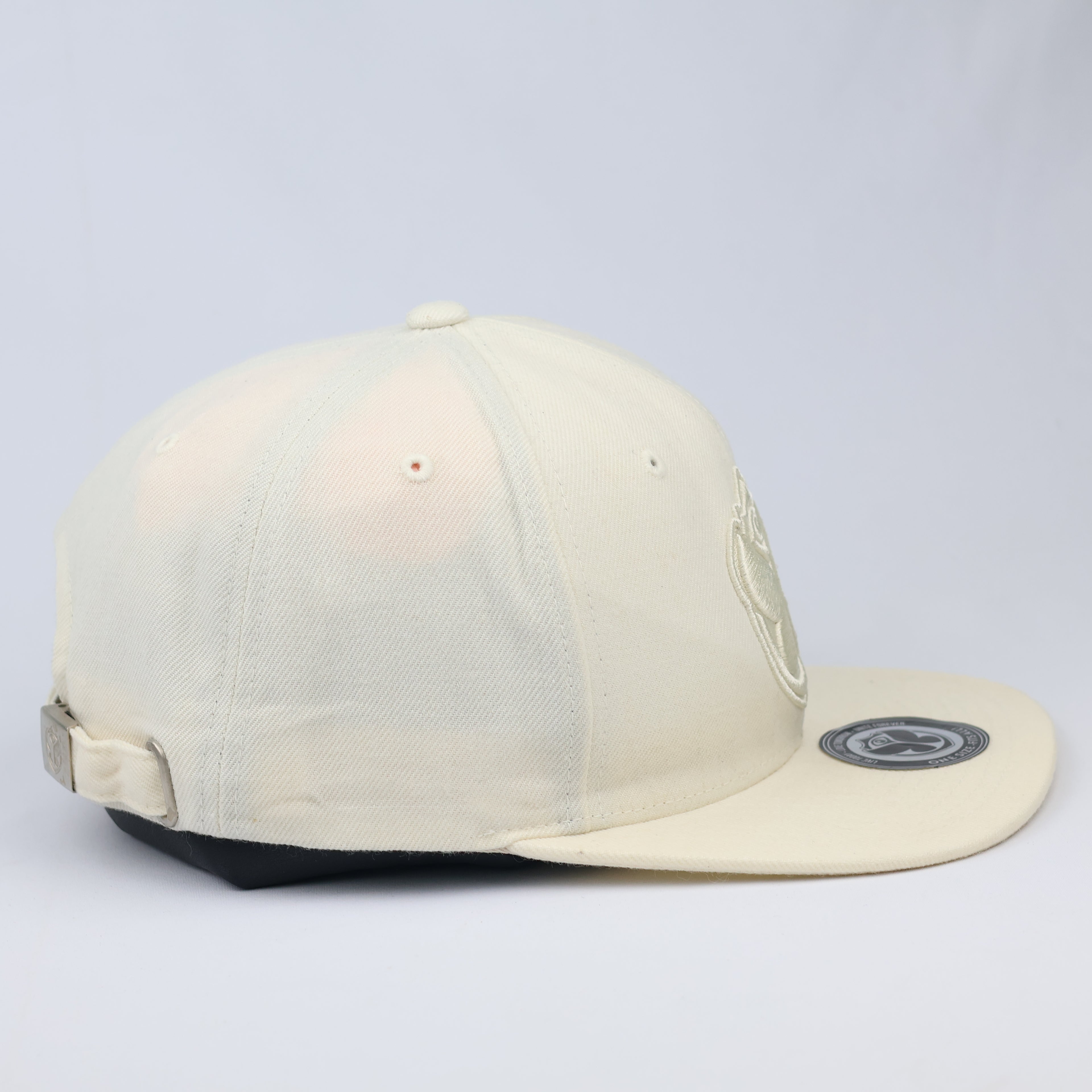 Thrifted Tomorrowland Butterfly Logo Festival Hat | 56-58cm | Beige
