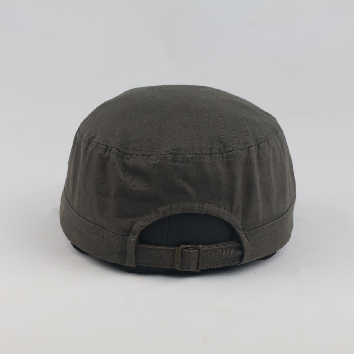 Thrifted Renoma Dark Olive Military Style Cadet Cap (58-60 cm) | 10053