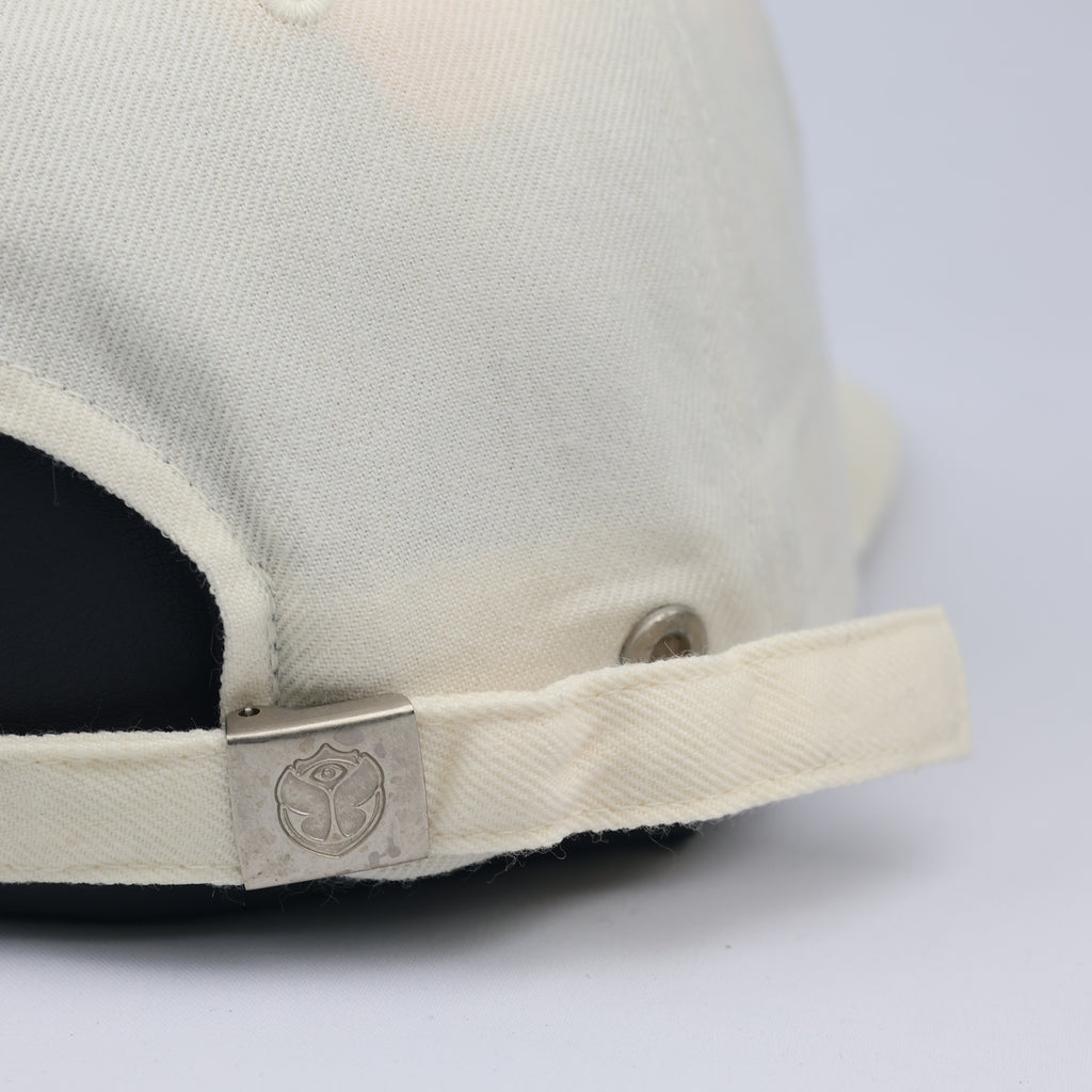 Thrifted Tomorrowland Butterfly Logo Festival Hat | 56-58cm | Beige