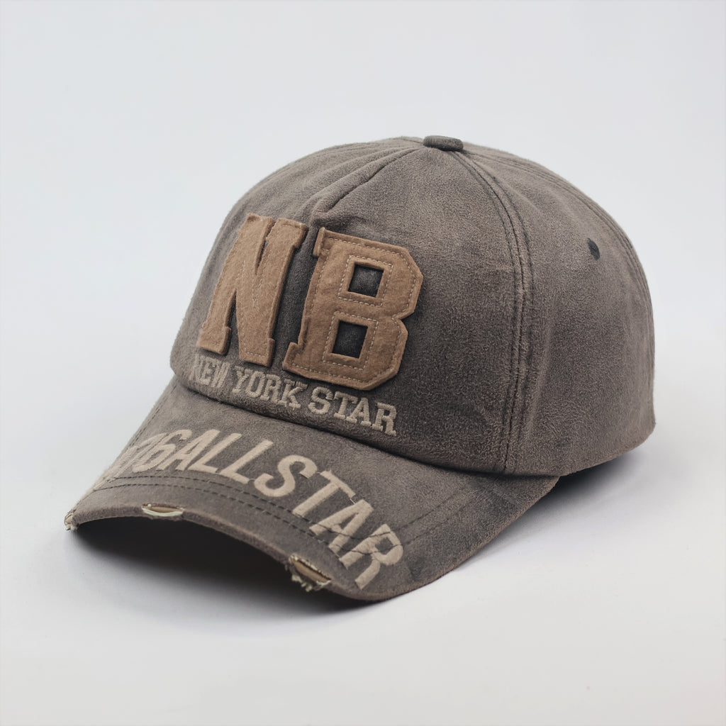 Rock N' Blue Vintage NB New York Star Distressed Baseball Thrifted Cap