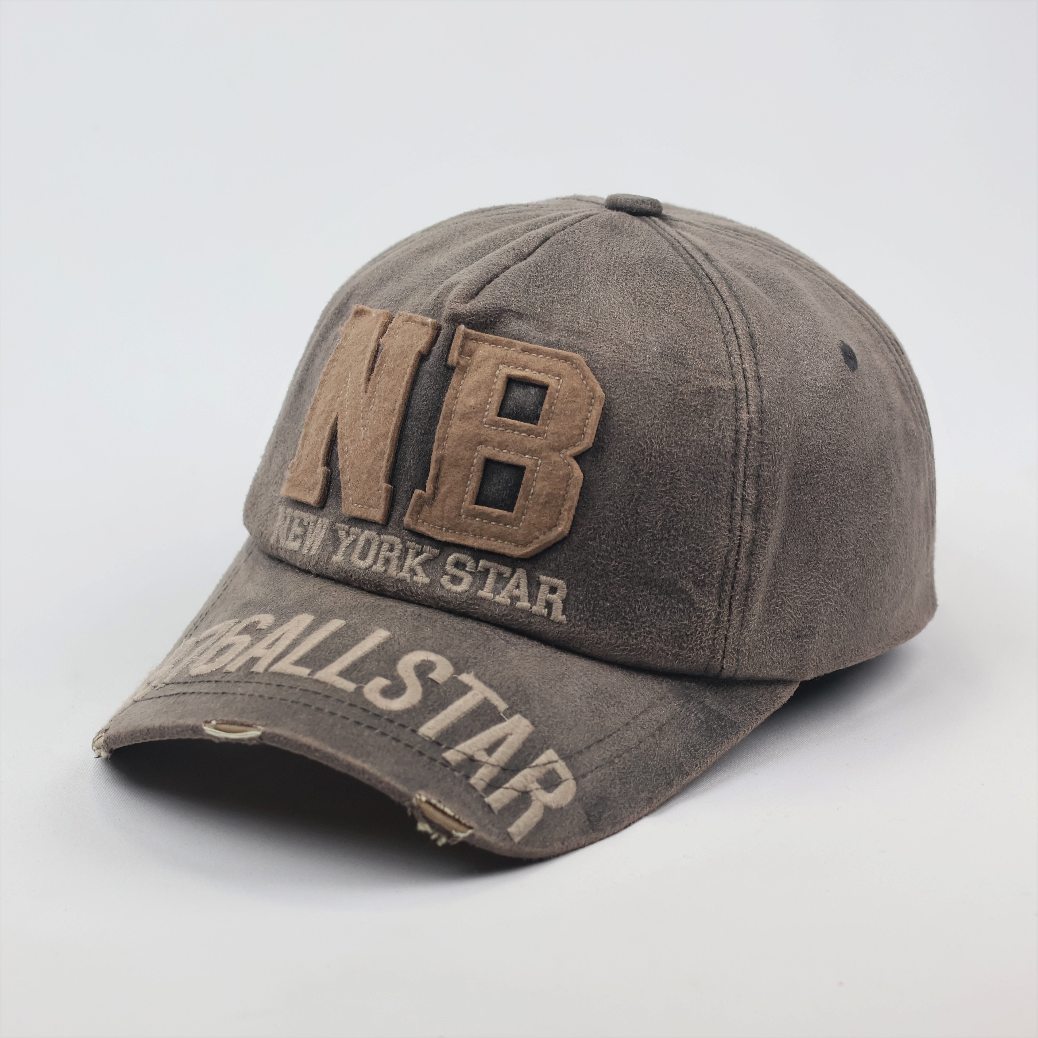 Rock N' Blue Vintage NB New York Star Distressed Baseball Thrifted Cap