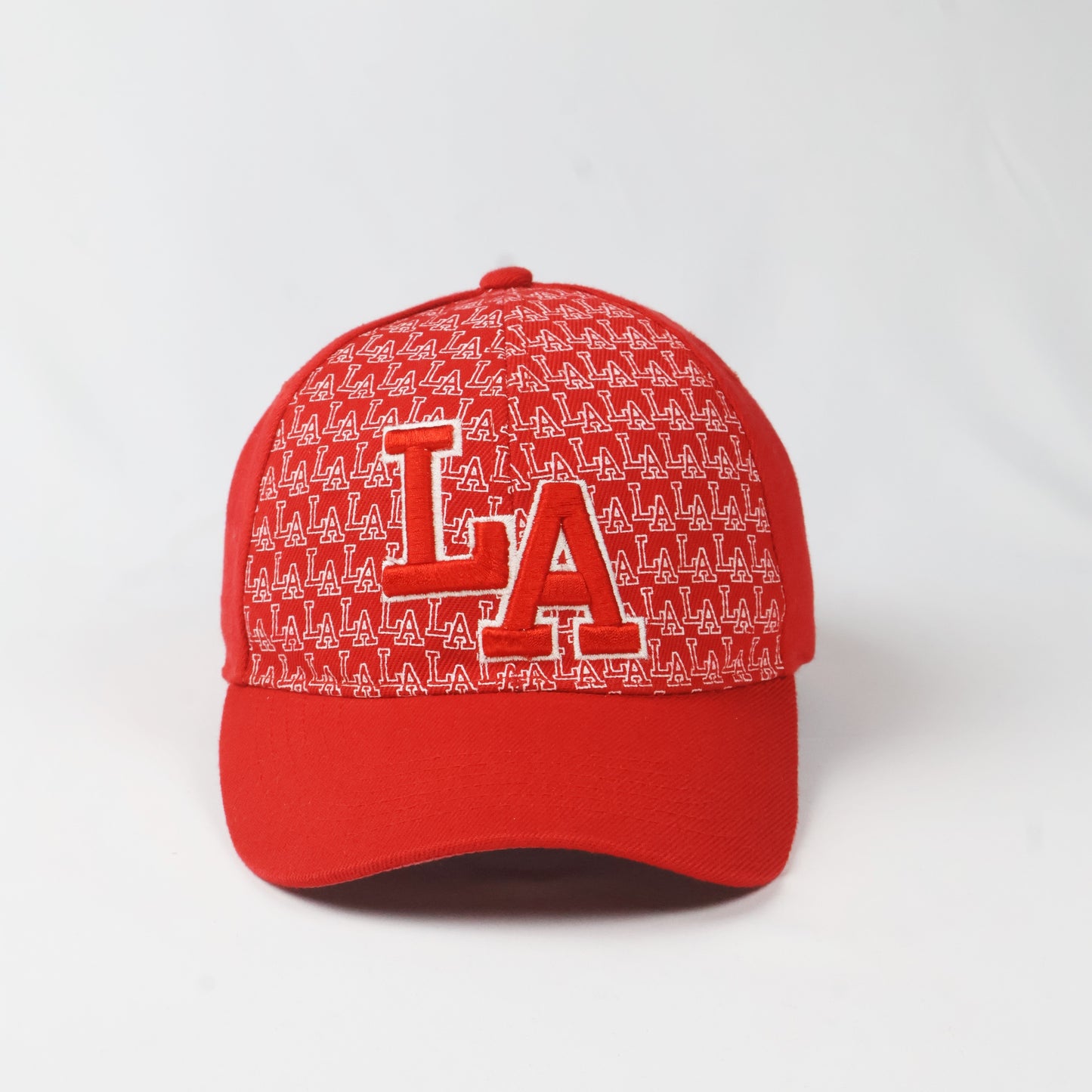 LA Los Angeles Monogram Print Cap