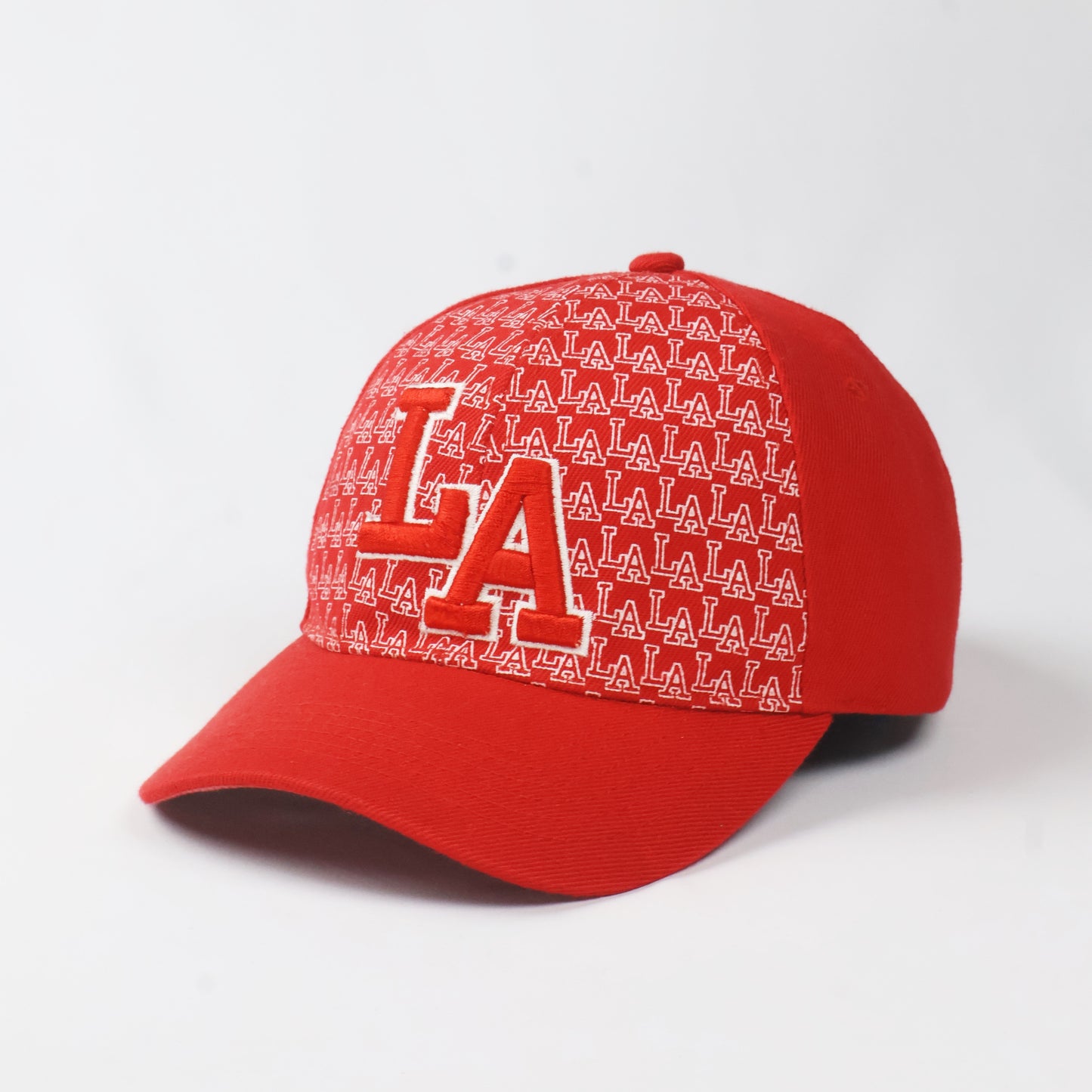 LA Los Angeles Monogram Print Cap