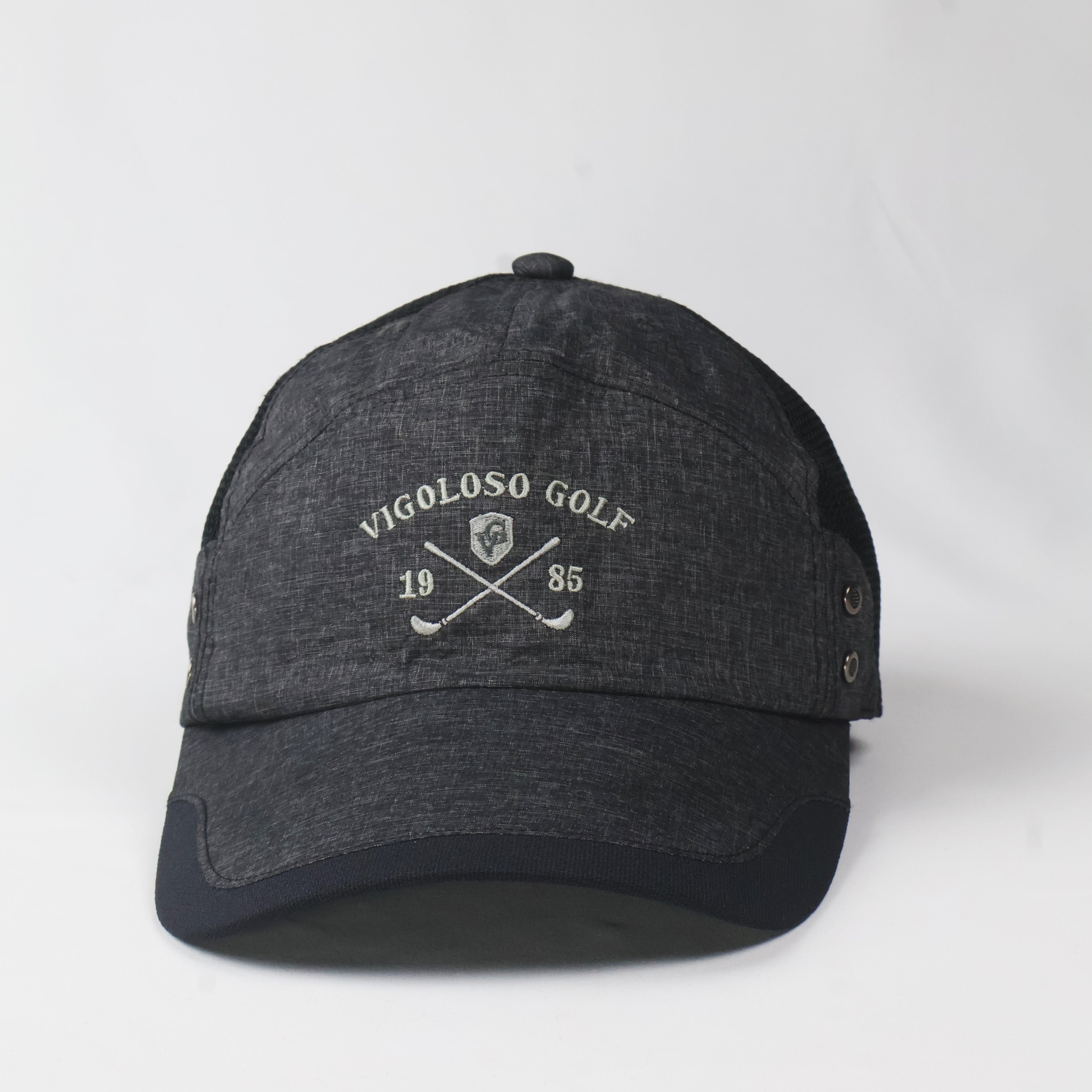 Korean Made Heather Gray Golf Cap