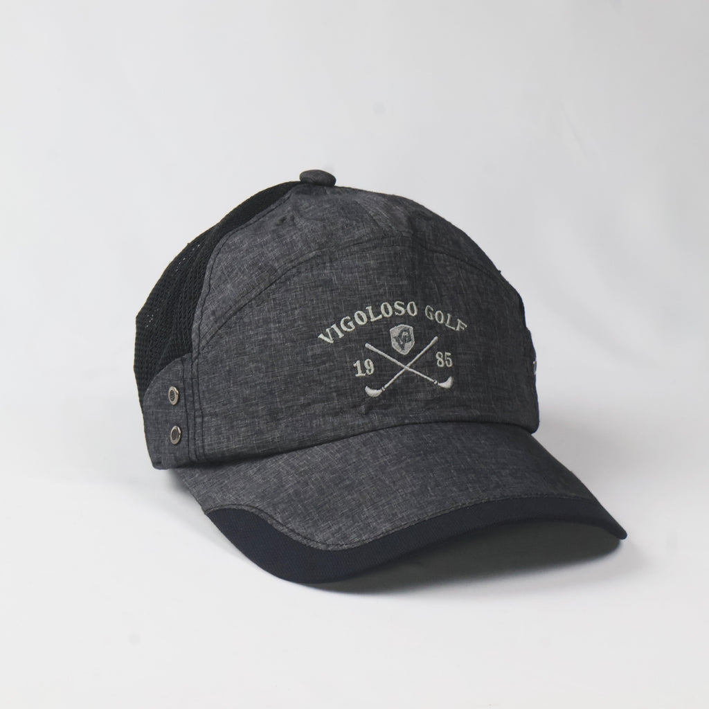 Korean Made Heather Gray Golf Cap