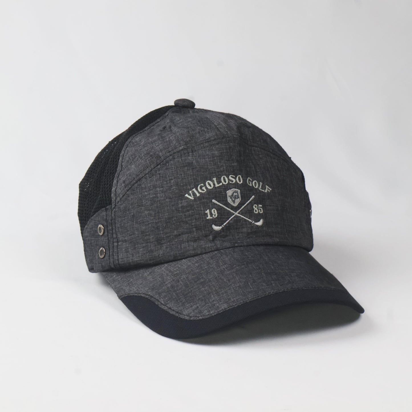 Korean Made Heather Gray Golf Cap